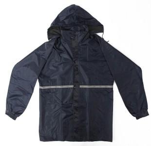 湘湖1507单色单层夜光分体式雨衣加厚不沾水分体式时尚套装雨衣